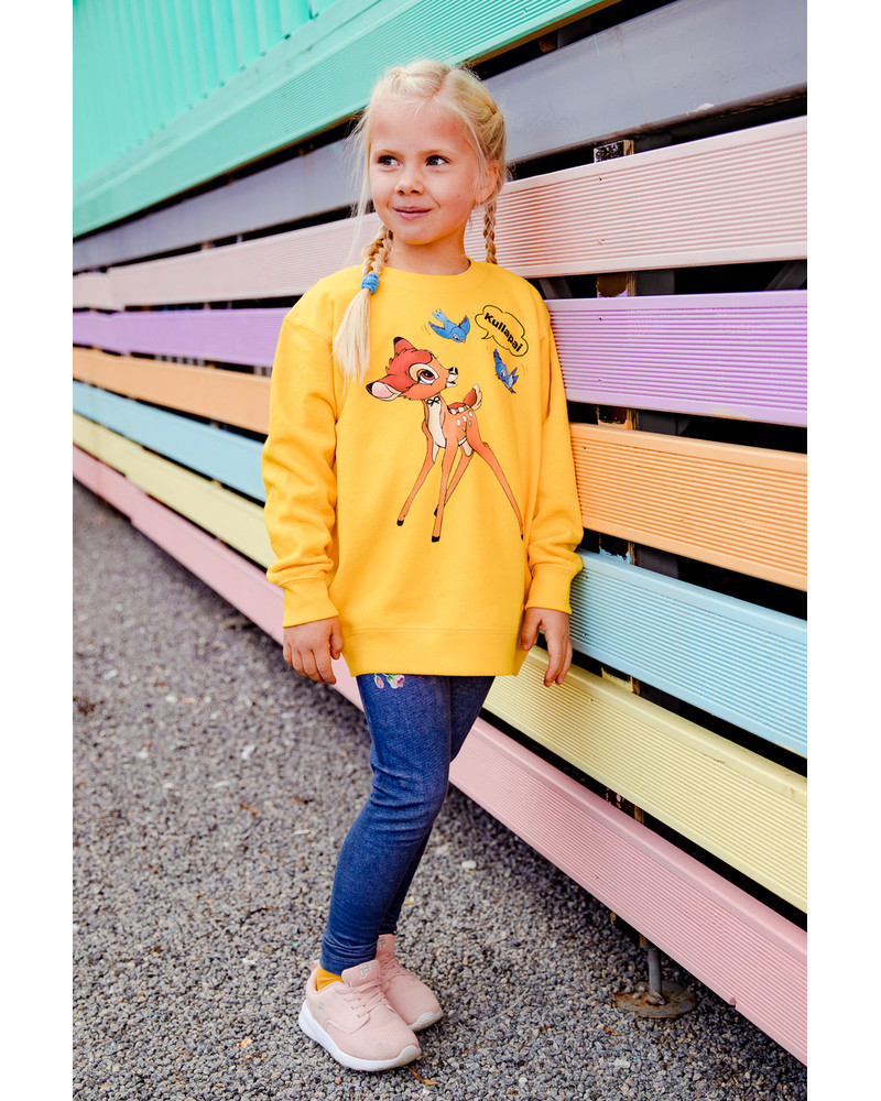 KULLAPAI BAMBI KIDS SWEATSHIRT YELLOW