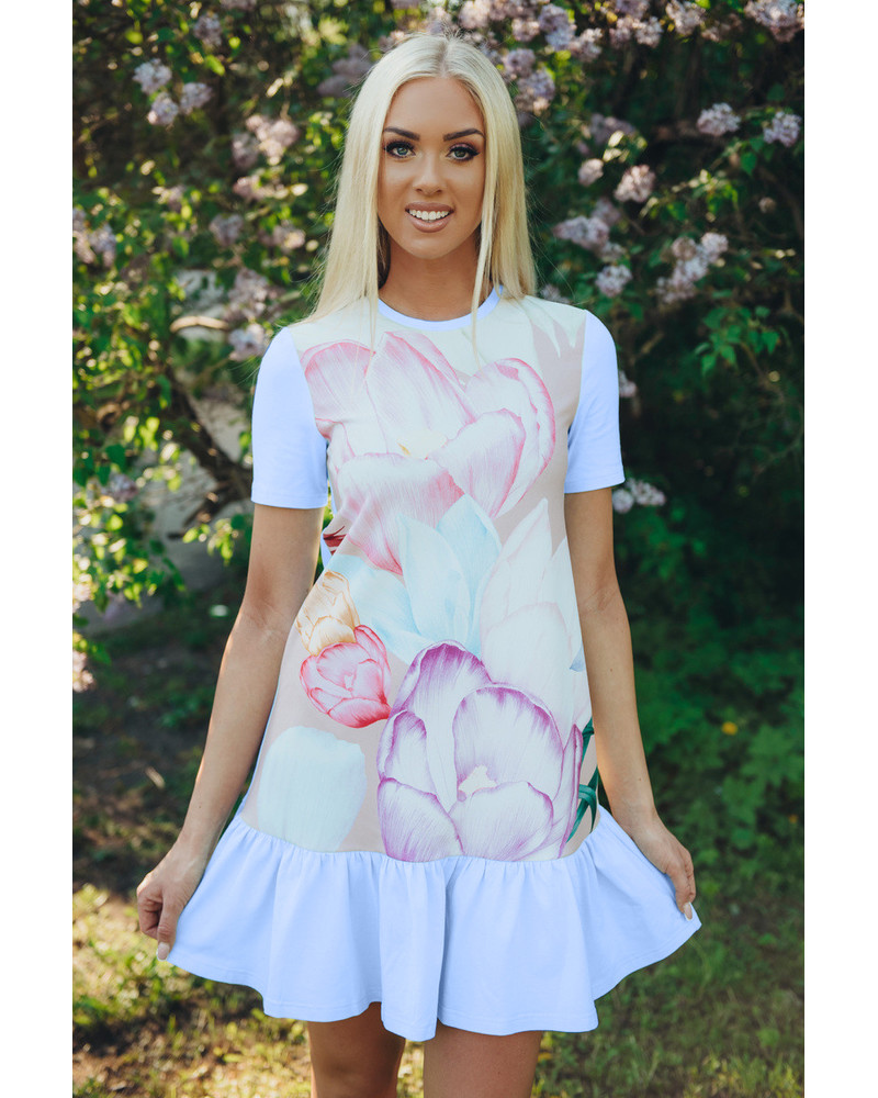 HOLIDAY AKINDE DRESS LIGHT BLUE