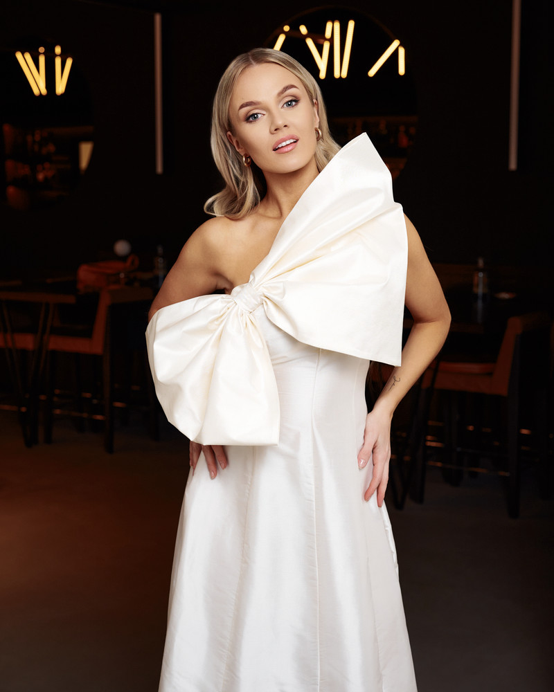 GLAMORAMA MAXI DRESS WHITE