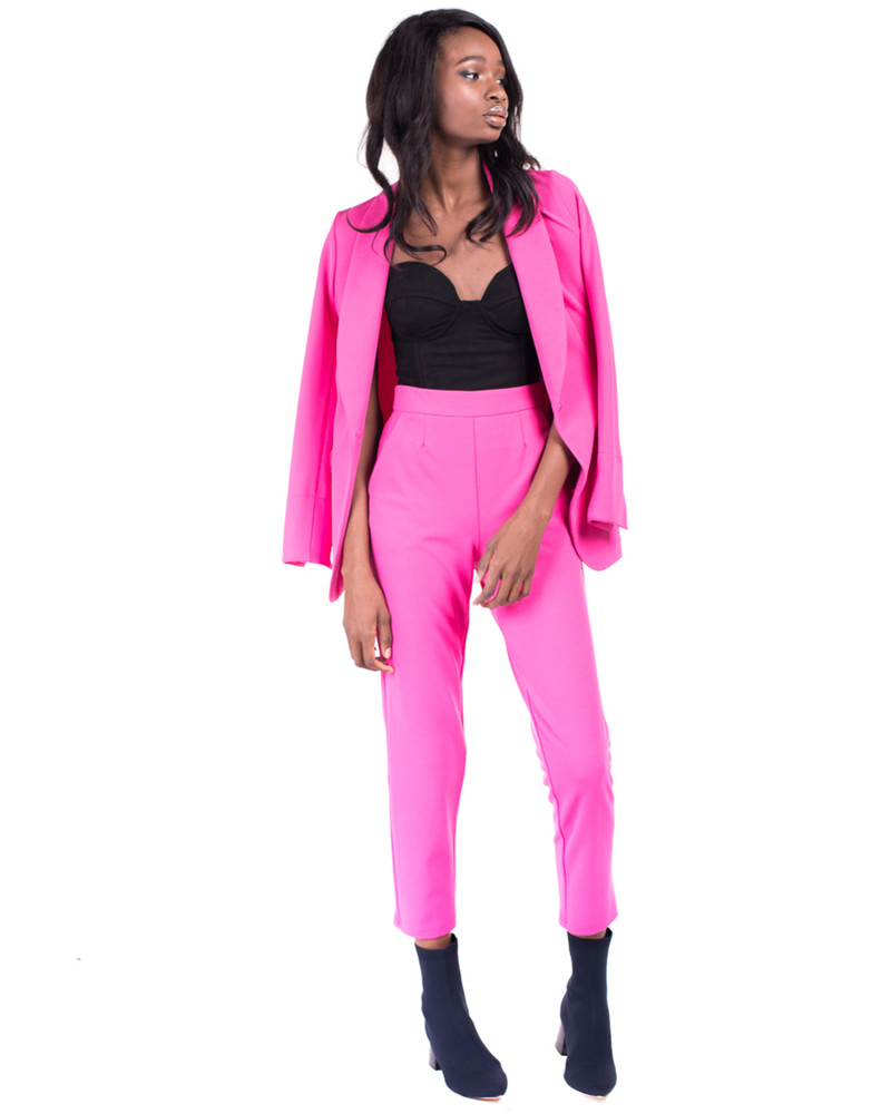 ELEGANT JACKET NEON PINK