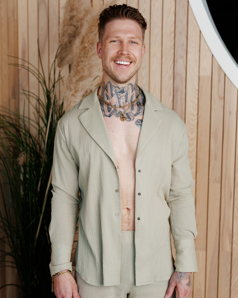 LETRIBE UNISEX COUNTRY SHIRT LIGHT GREEN
