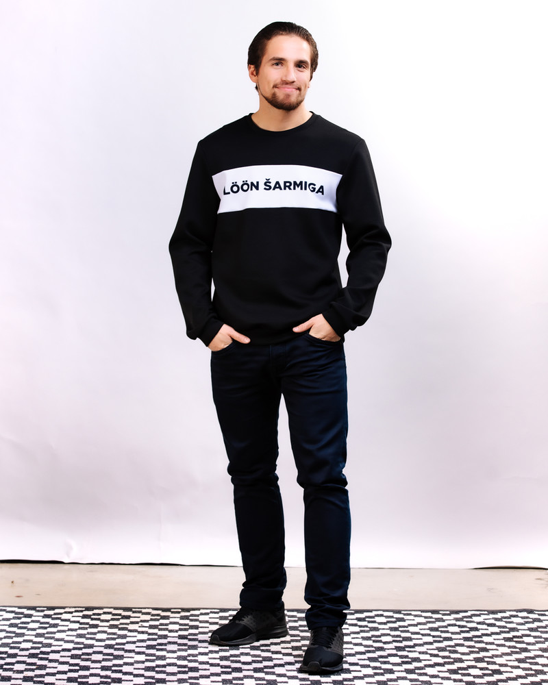 LÖÖN ŠARMIGA SWEATSHIRT BLACK