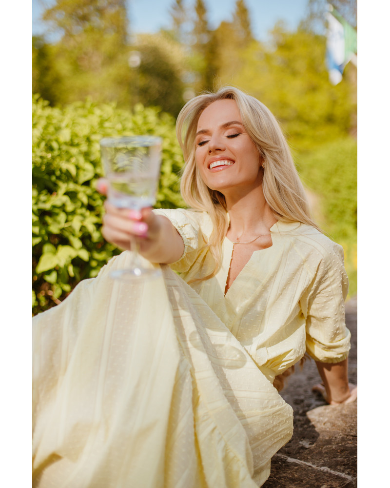 SUMMER COMET MAXI DRESS YELLOW