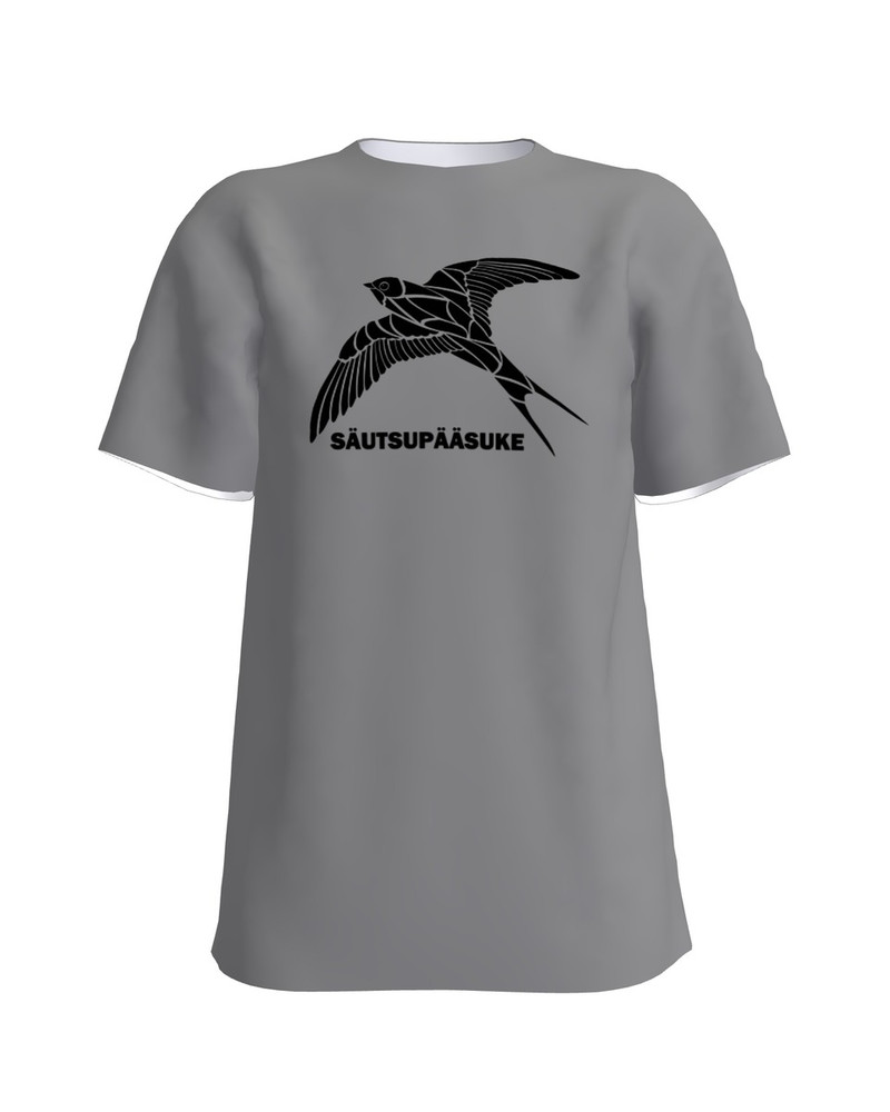 SÄUTSUPÄÄSUKE UNISEX T-SHIRT DARK GREY