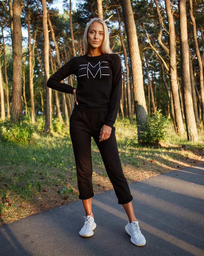 EMME SWEATSHIRT BLACK