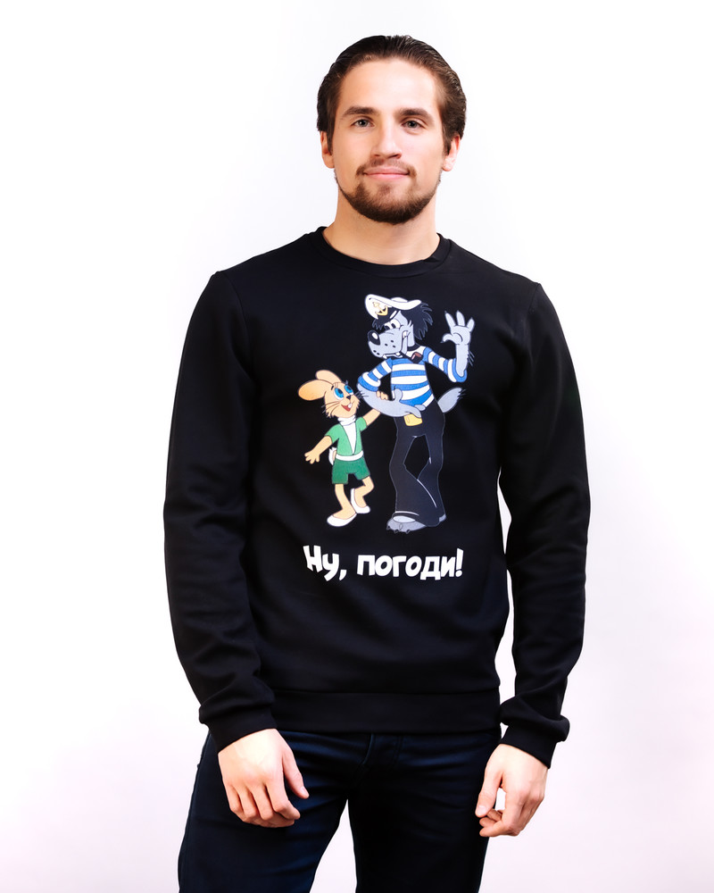 NU POGODI SWEATSHIRT BLACK