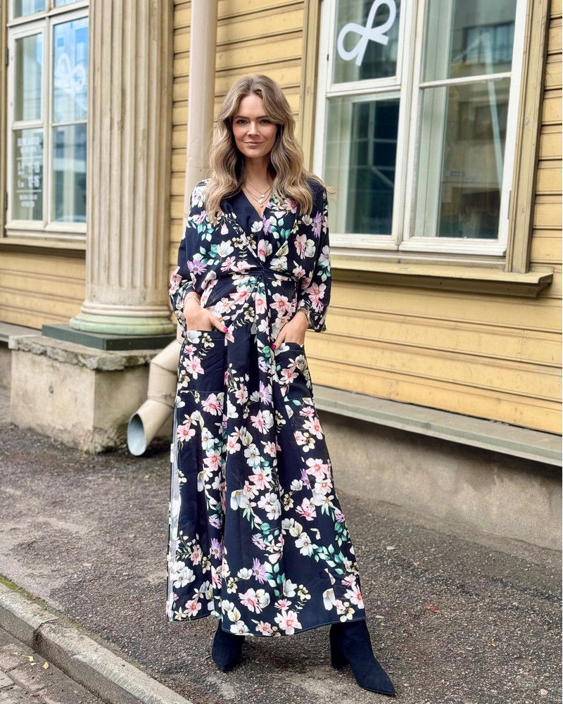 BOHO MAXI DRESS FLOWER