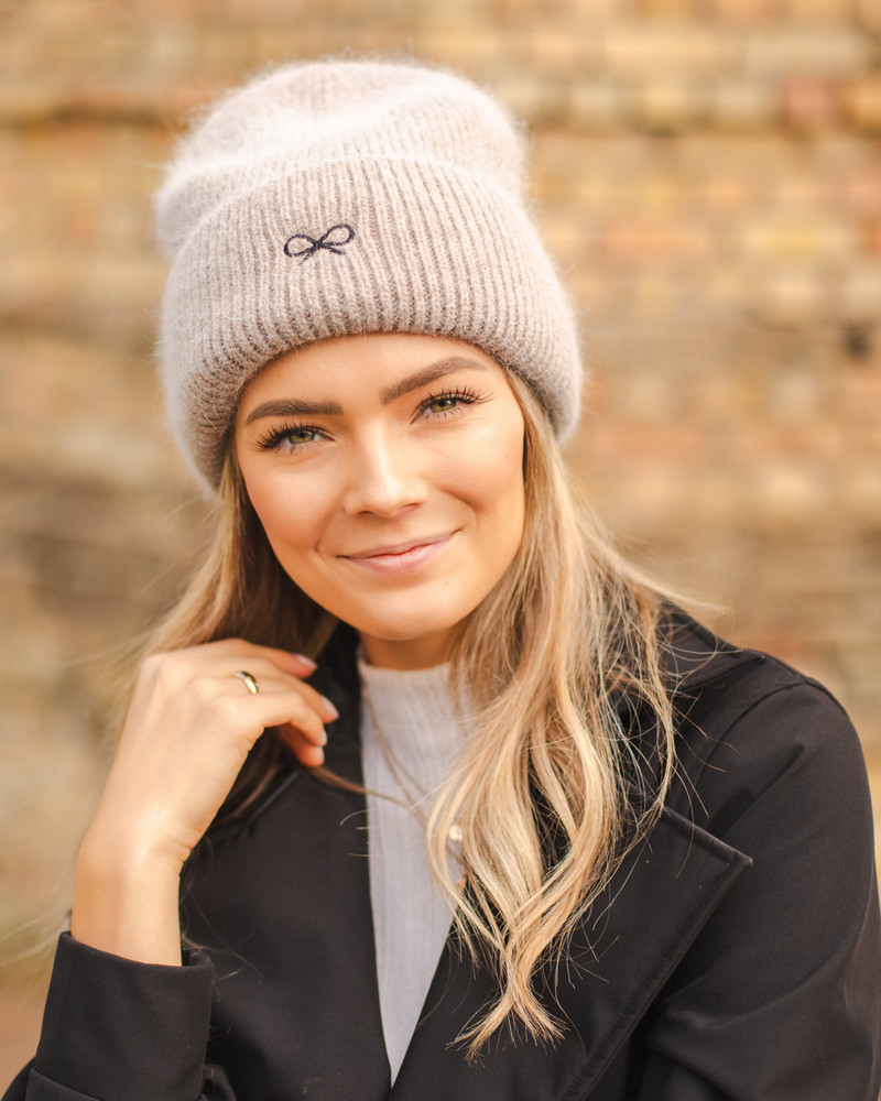 TD SIGNATURE WINTER HAT BEIGE