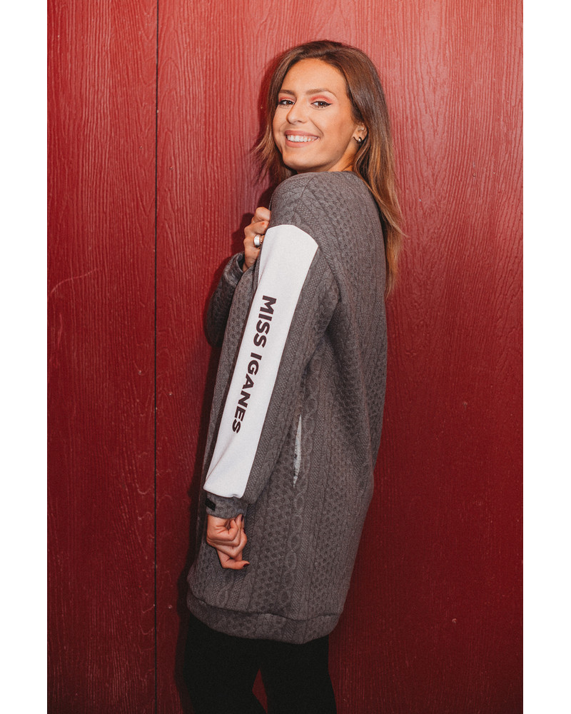 MISS IGANES OVERSIZE KNIT DRESS