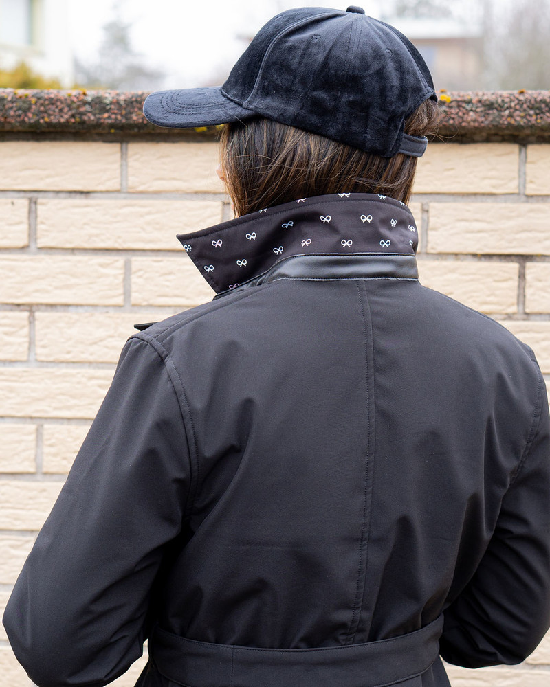 TD TRENCH COAT BLACK