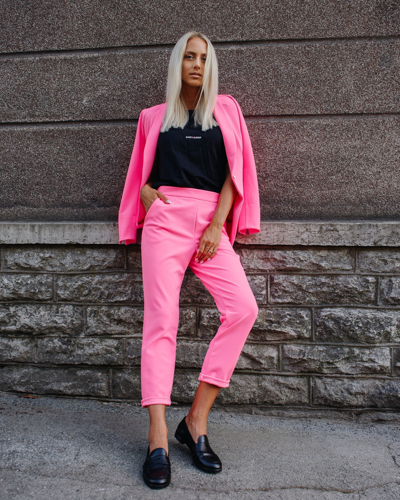 ELEGANT JACKET NEON PINK