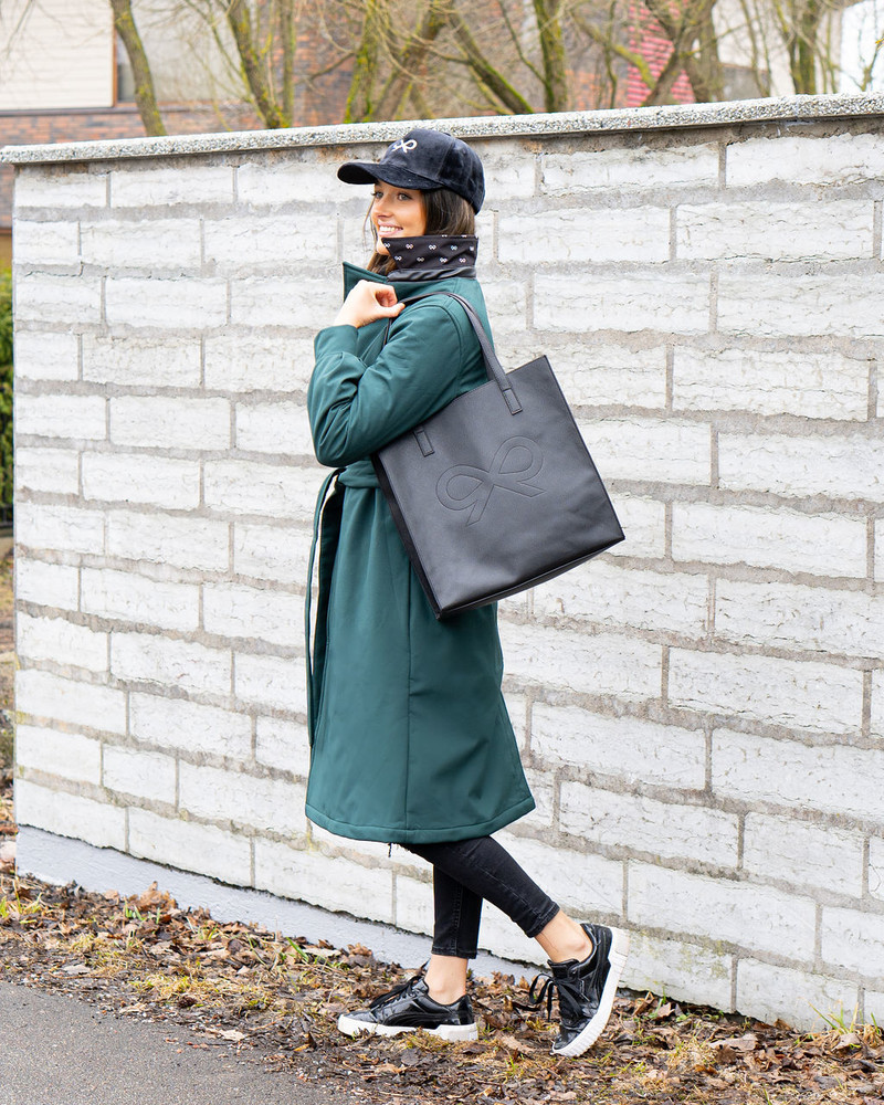 TD TRENCH COAT GREEN