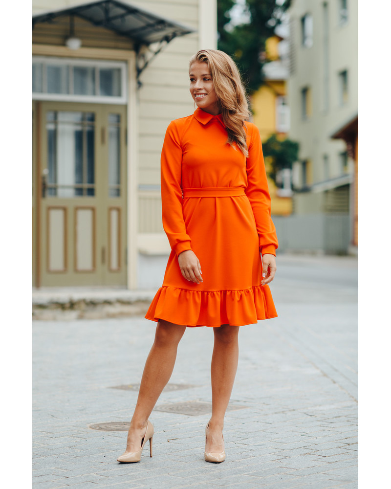 BLOSSOM DRESS ORANGE