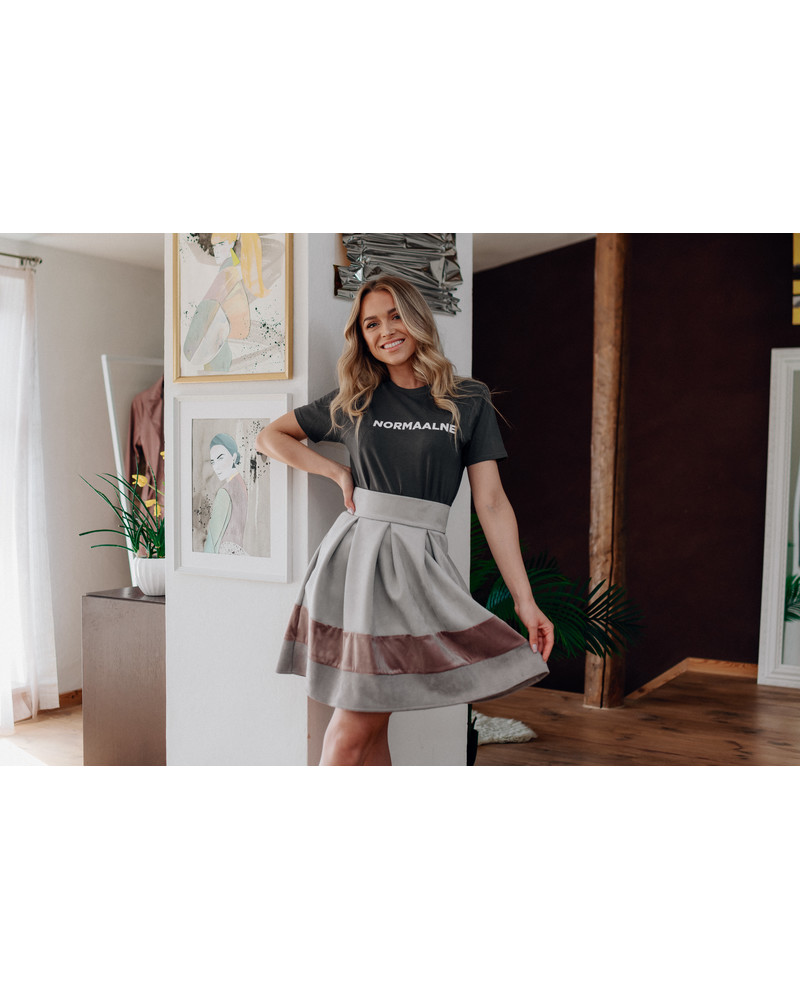 TRIO PETUNIA SKIRT LIGHT GREY