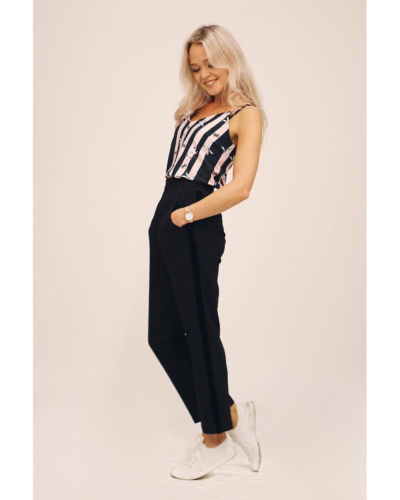LAMPASS TROUSERS BLACK