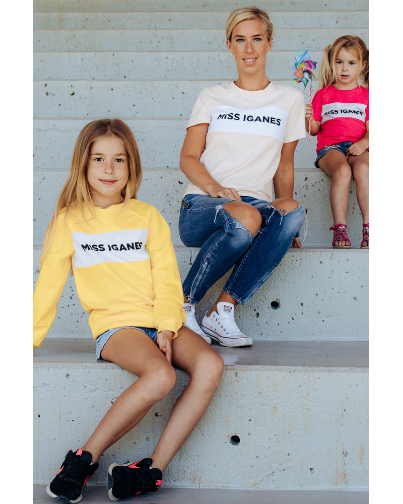 MISS IGANES KIDS SWEATSHIRT YELLOW