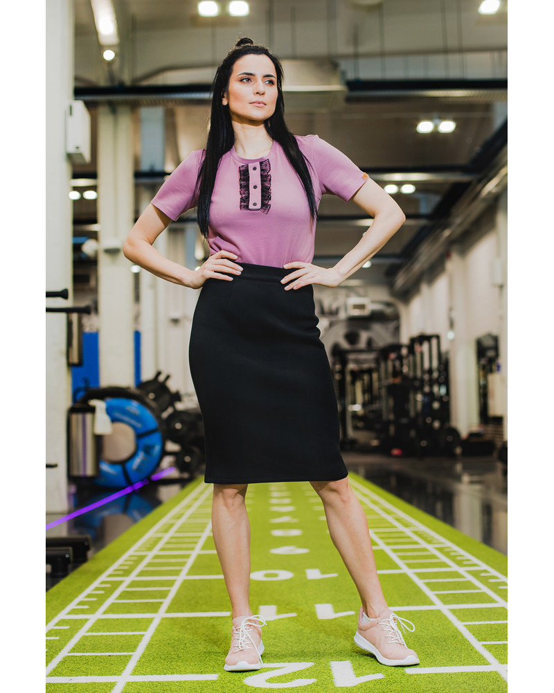 PENCIL SKIRT BLACK