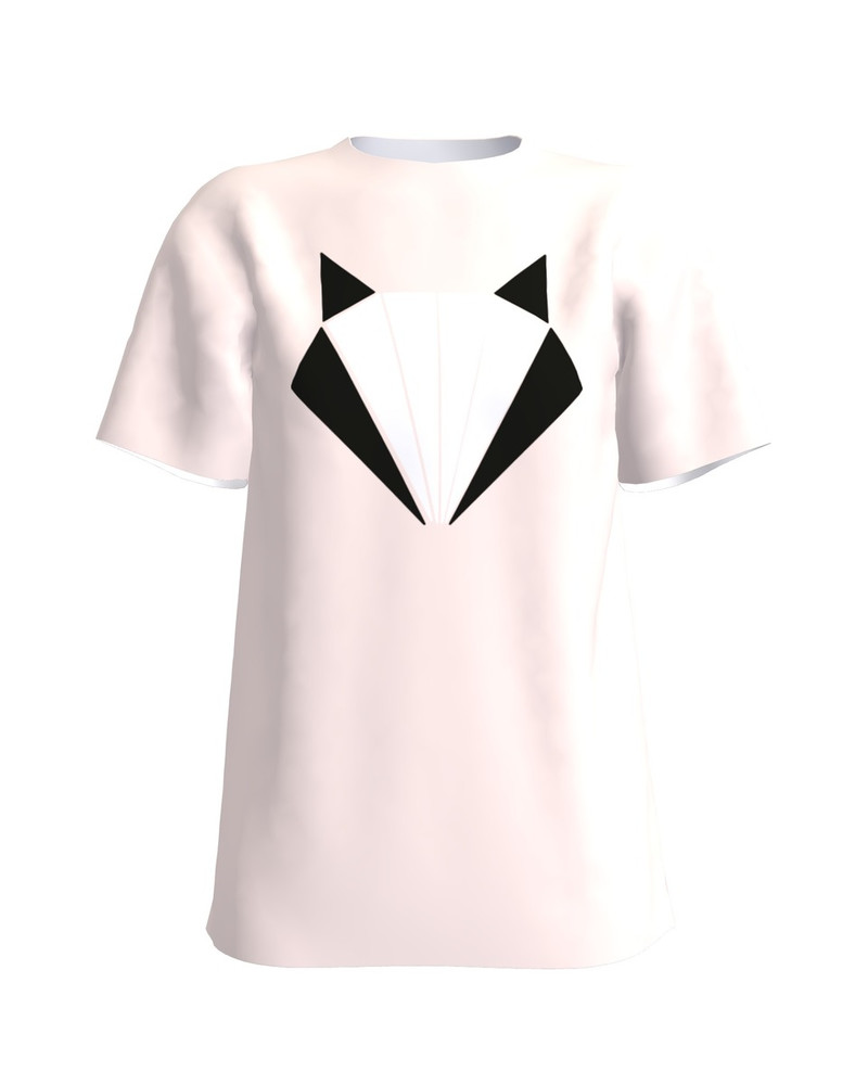FOX SLIM T-SHIRT PEACHY PINK
