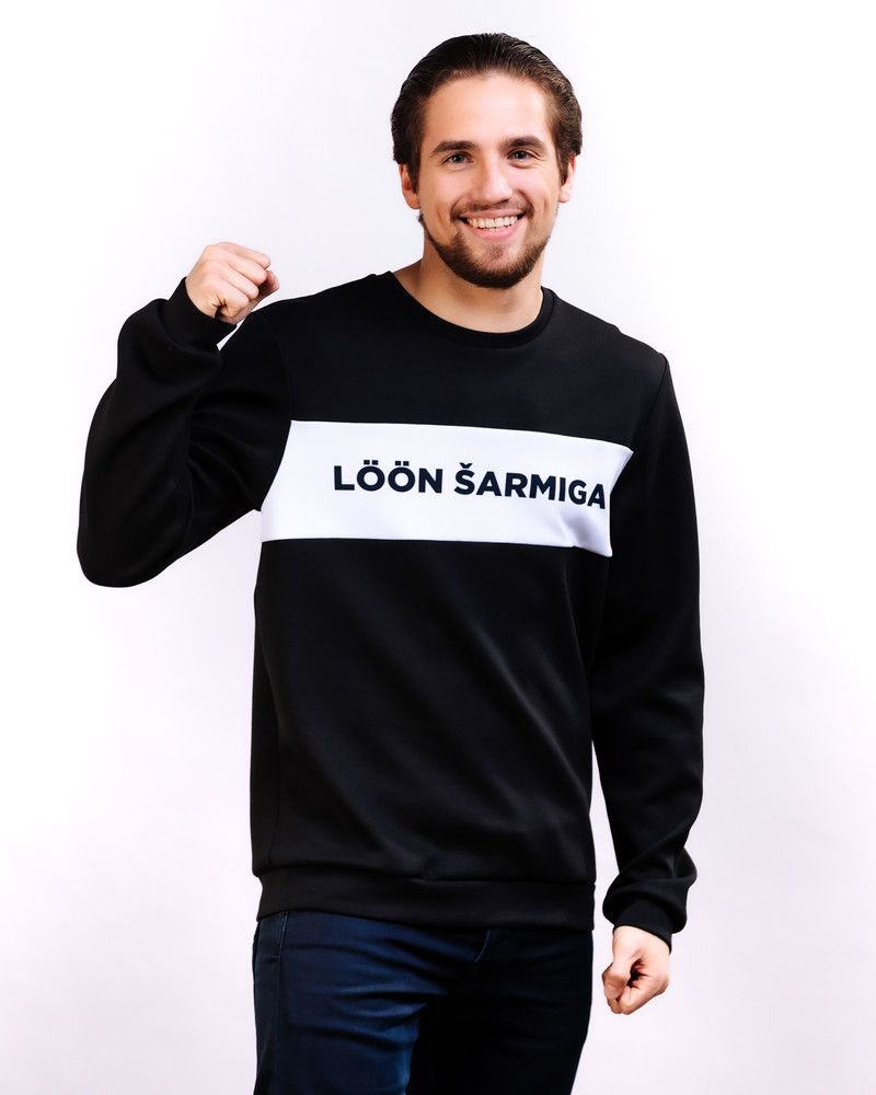 LÖÖN ŠARMIGA SWEATSHIRT BLACK