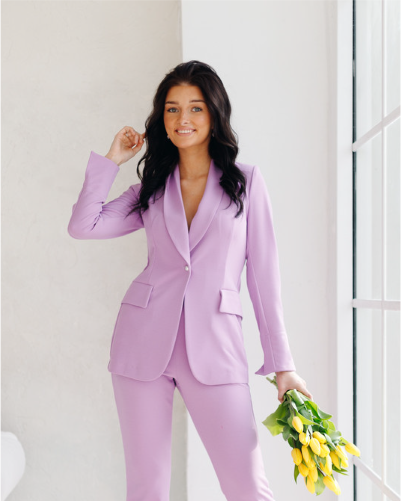 ELEGANT JACKET LILAC