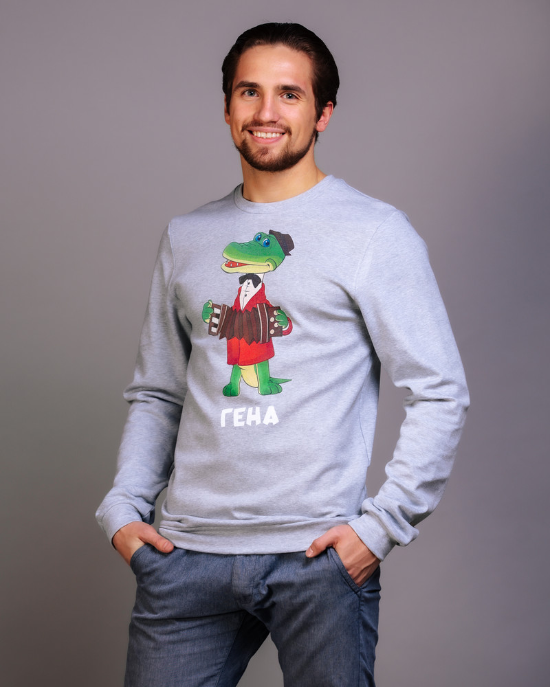 GENA SWEATSHIRT LIGHT GREY