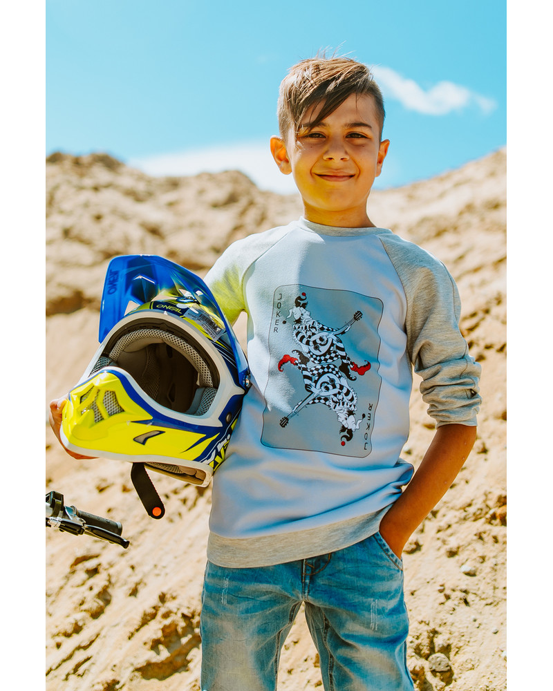 JOKKER KIDS SWEATSHIRT GREY
