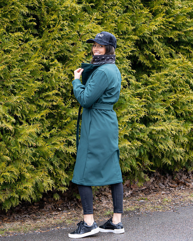 TD TRENCH COAT GREEN