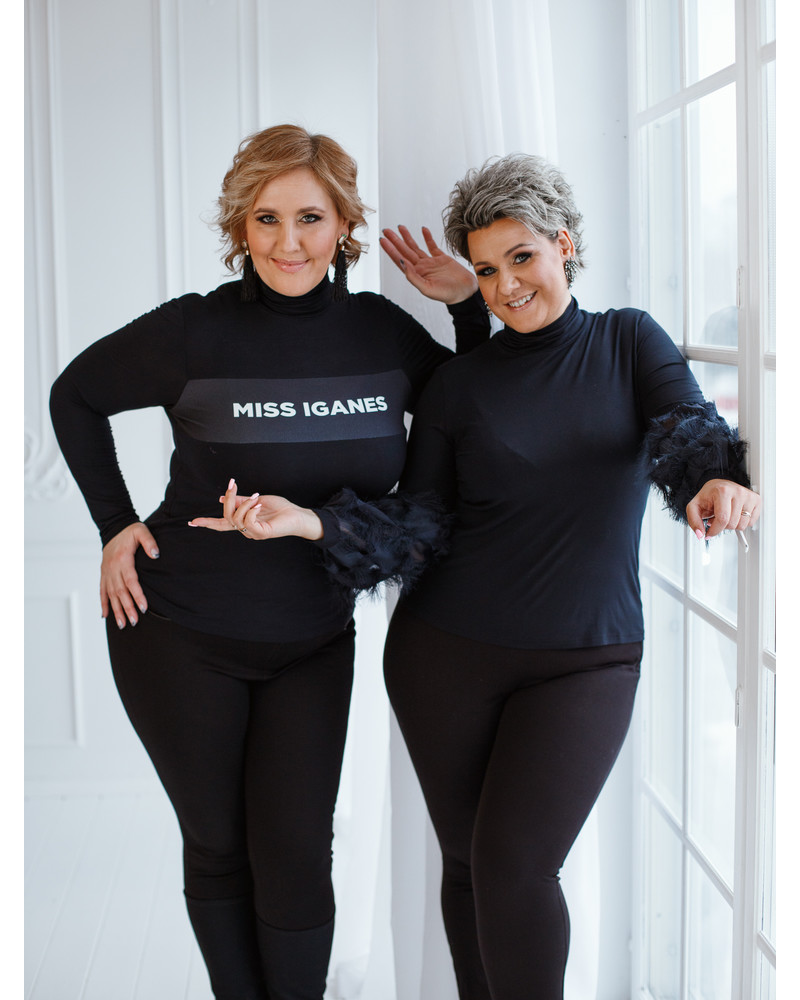 MISS IGANES PULLOVER BLACK