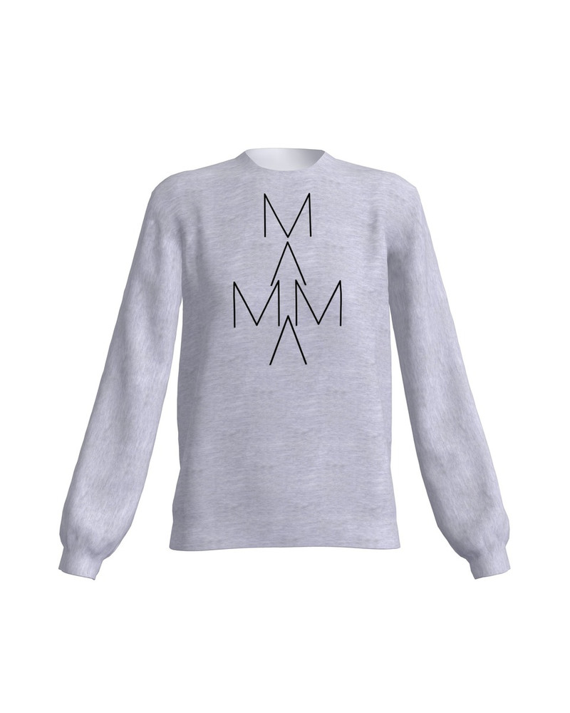 MAMMA SWEATSHIRT LIGHT GREY