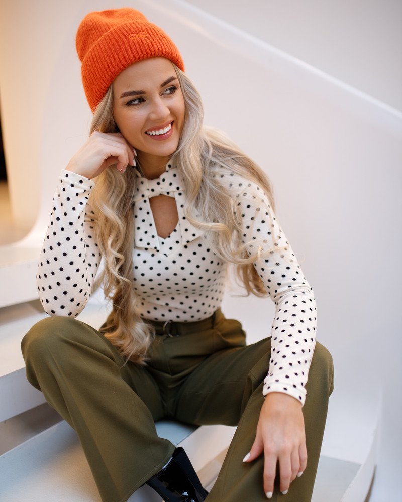 DOLLABLE POLKA DOT SHIRT