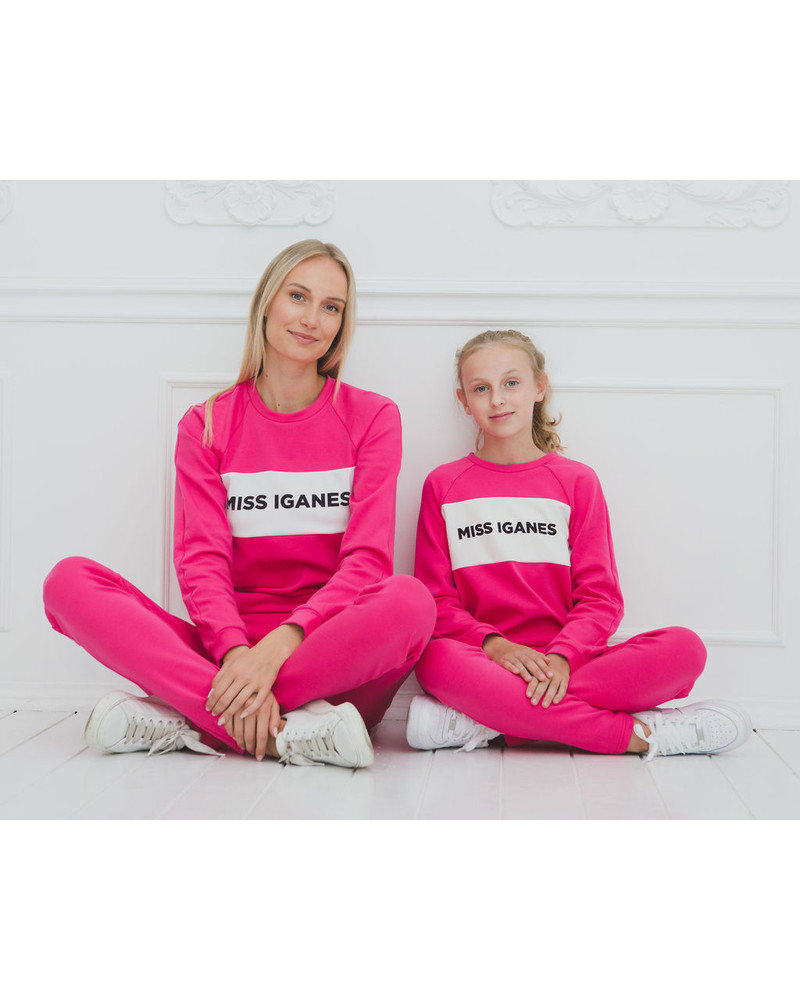 MISS IGANES KIDS SWEATSHIRT FUCHSIA