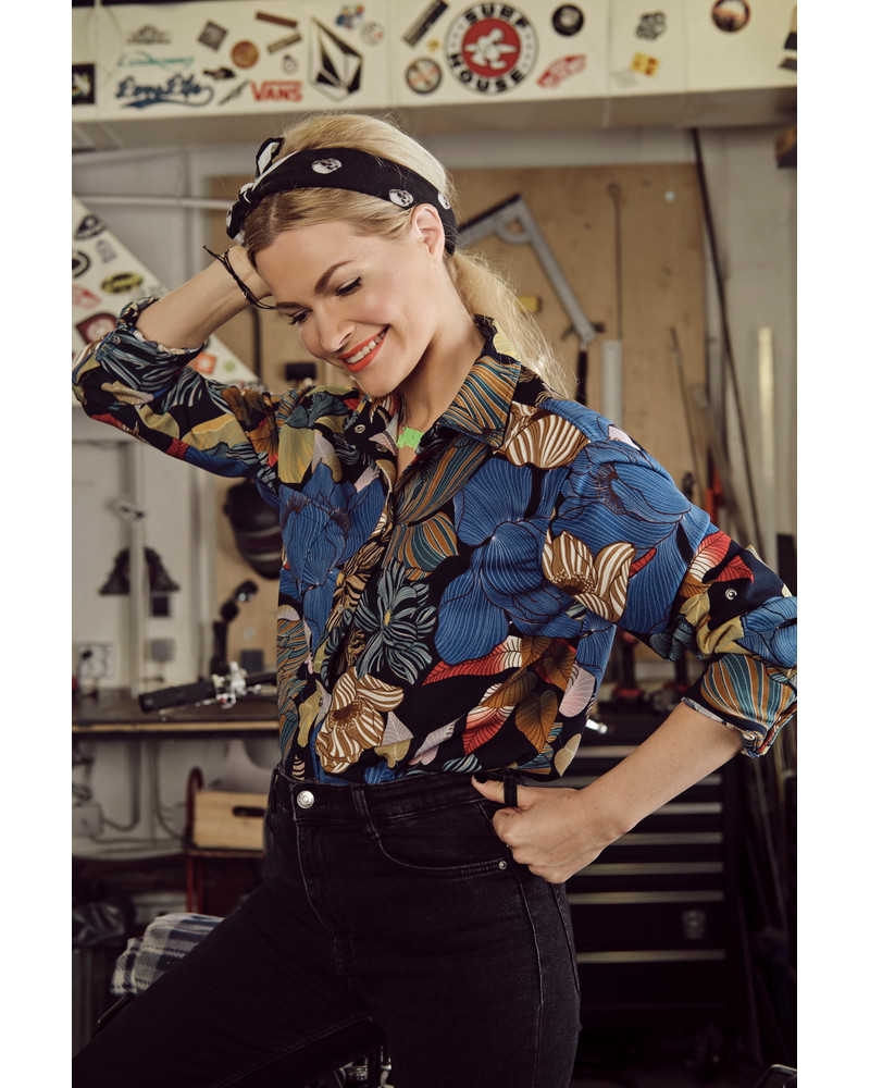 FLOWER PRINT SHIRT