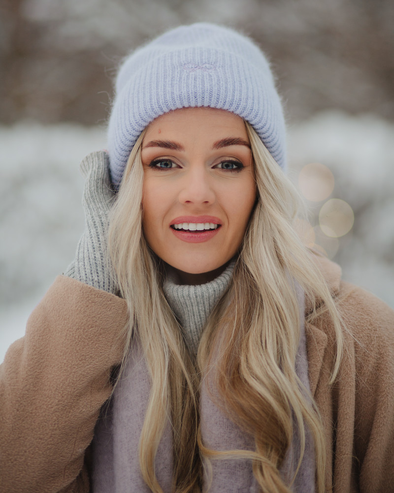 TD SIGNATURE WINTER HAT LILAC