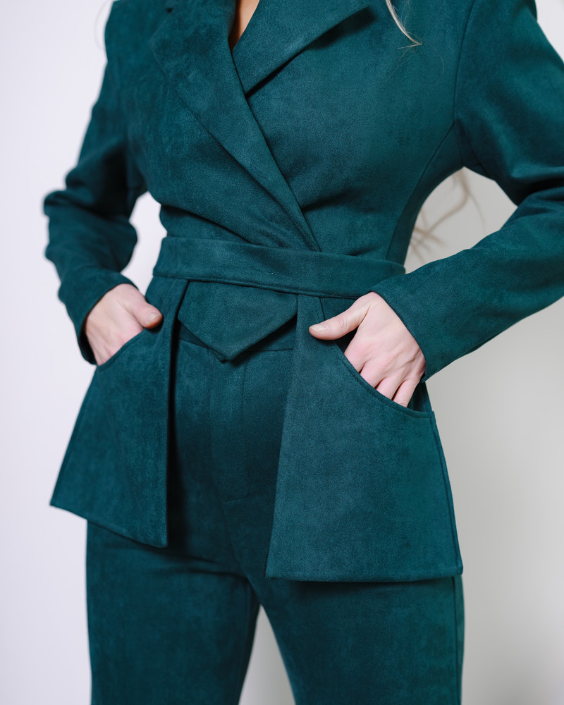 ELEGANCE POCKET BELT GREEN