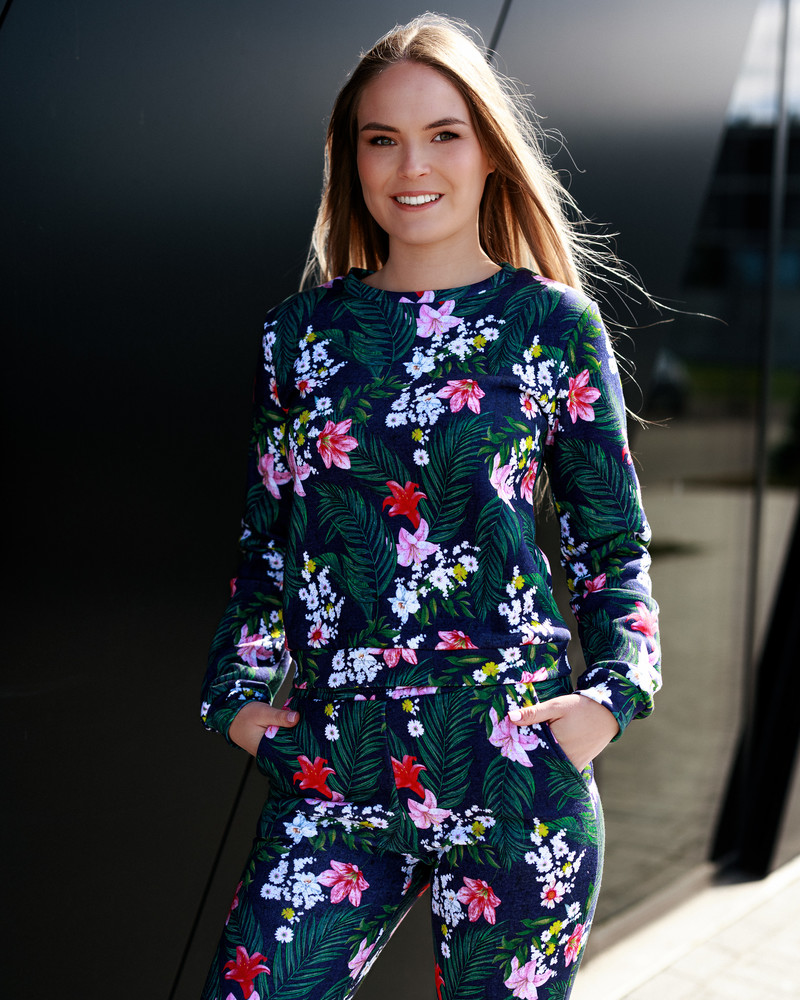 LILY SWEATSHIRT DARK BLUE
