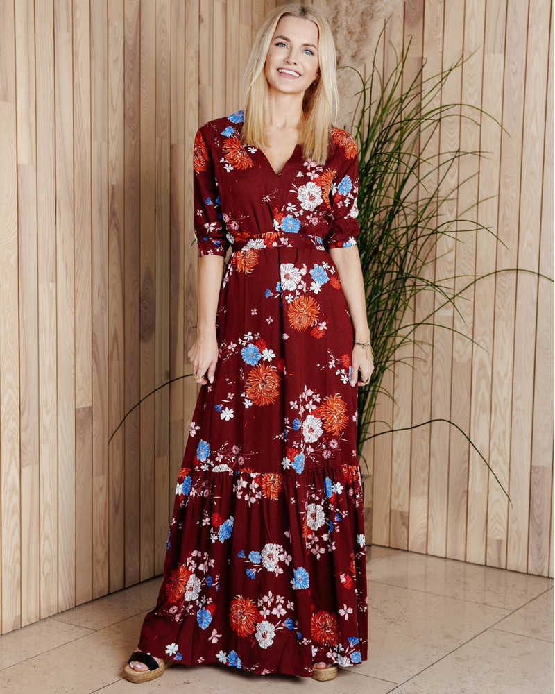 SUMMER COMET MAXI DRESS COUNTRY