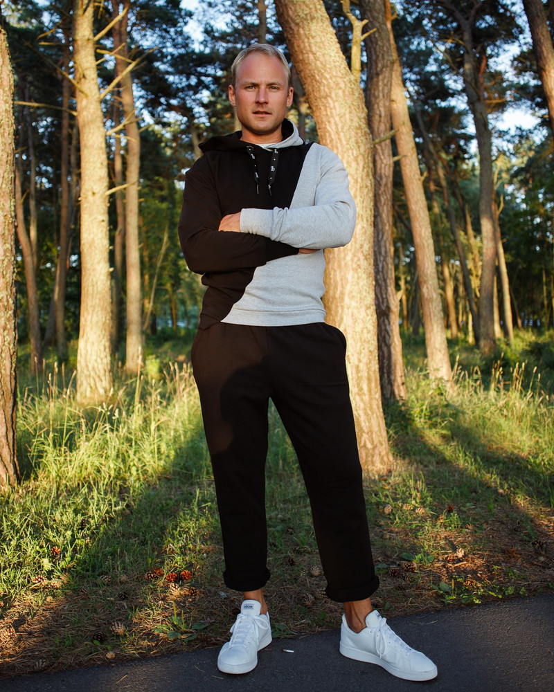MEN SWEATPANTS BLACK