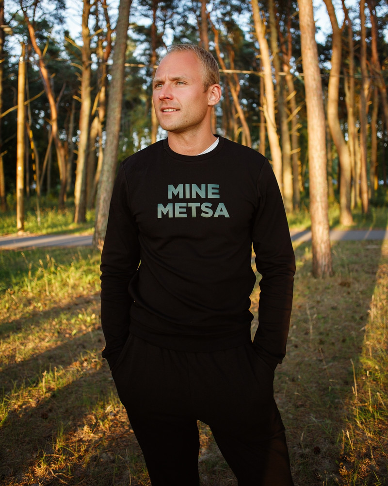 MINE METSA SWEATSHIRT BLACK