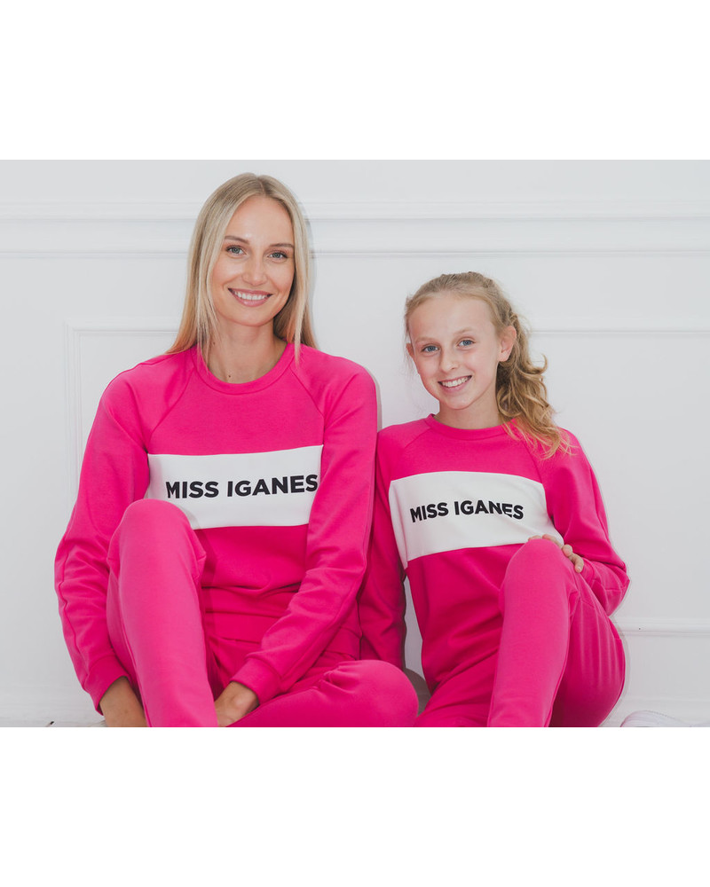 MISS IGANES KIDS SWEATSHIRT FUCHSIA