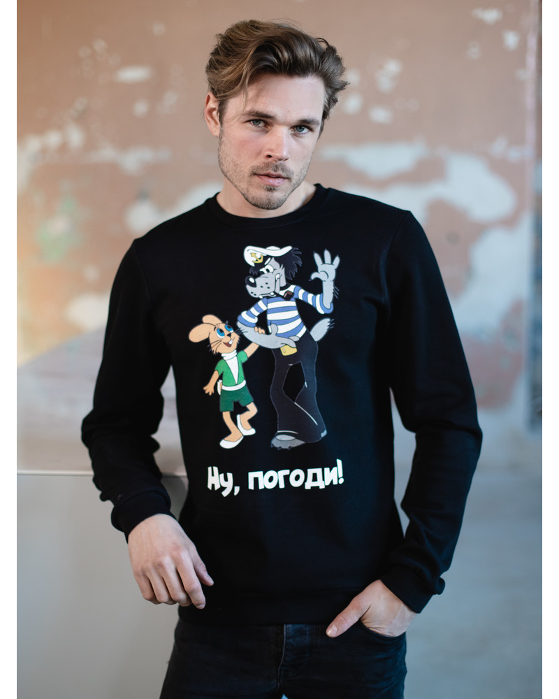 NU POGODI SWEATSHIRT BLACK