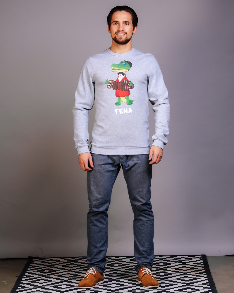GENA SWEATSHIRT LIGHT GREY