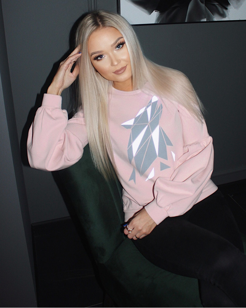 GREY WOLF ALICE SWEATSHIRT PEACHY