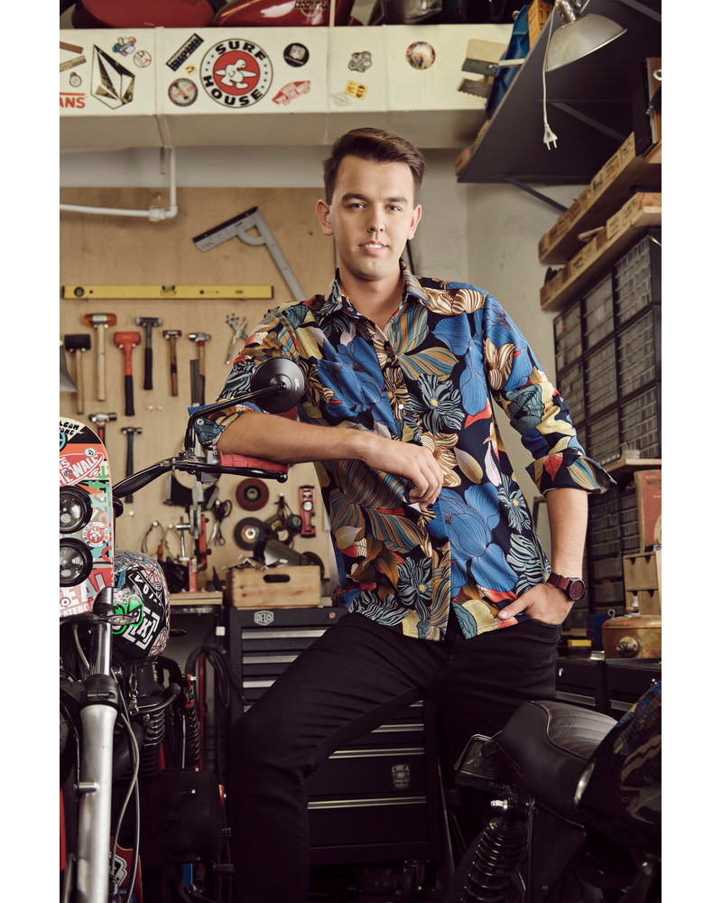 FLOWER PRINT SHIRT