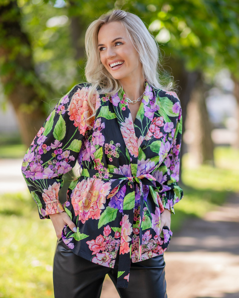 HORTENSIA JACKET BLACK