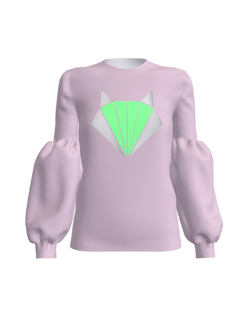 FOX ALICE SWEATSHIRT MAUVE