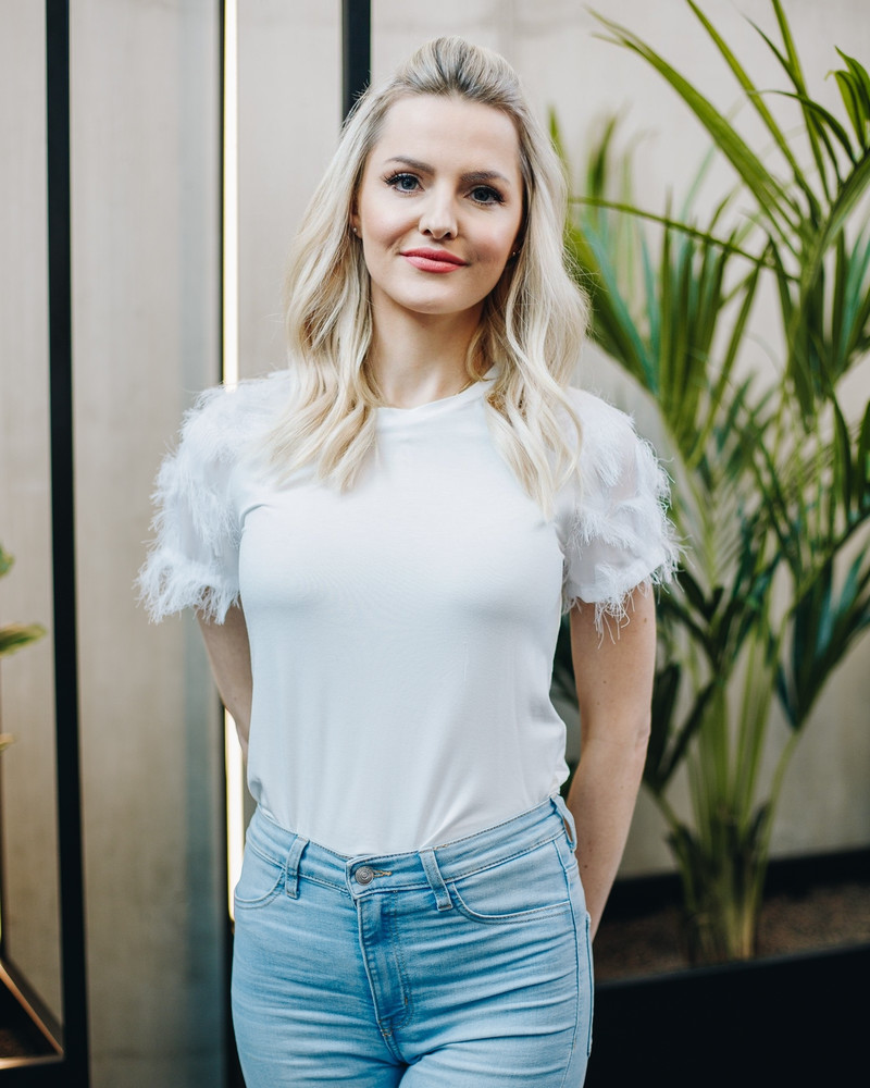 FRINGE RAGLAN T-SHIRT WHITE