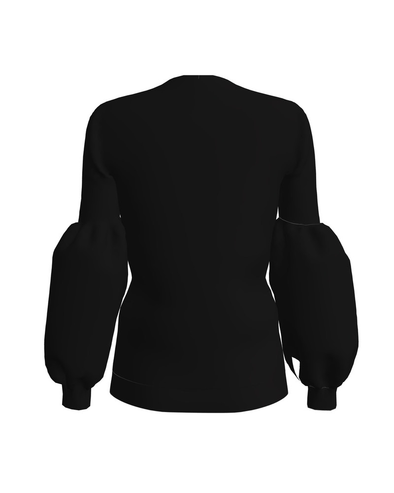 EMME ALICE SWEATSHIRT BLACK