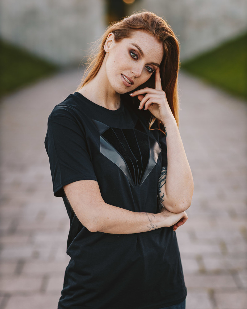 FOX UNISEX T-SHIRT BLACK