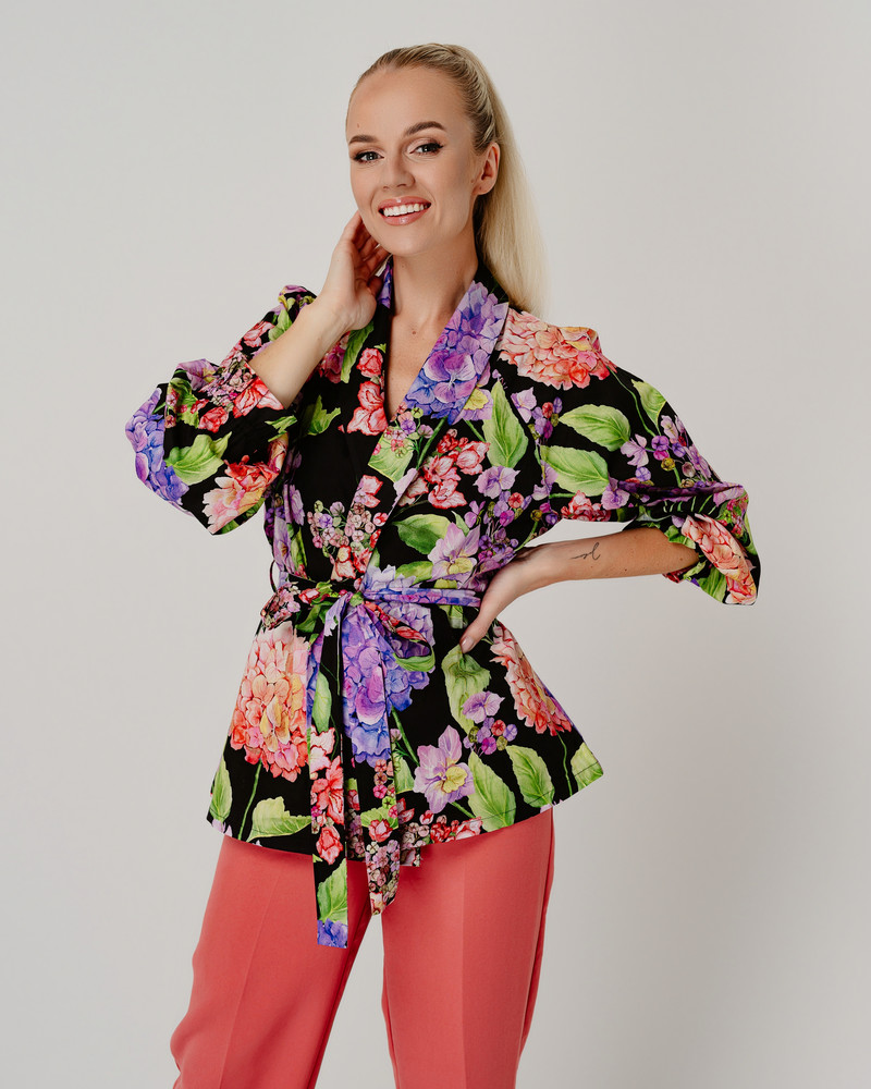 HORTENSIA JACKET BLACK