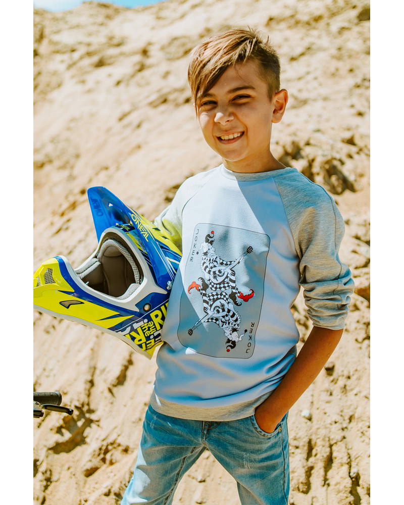 JOKKER KIDS SWEATSHIRT GREY